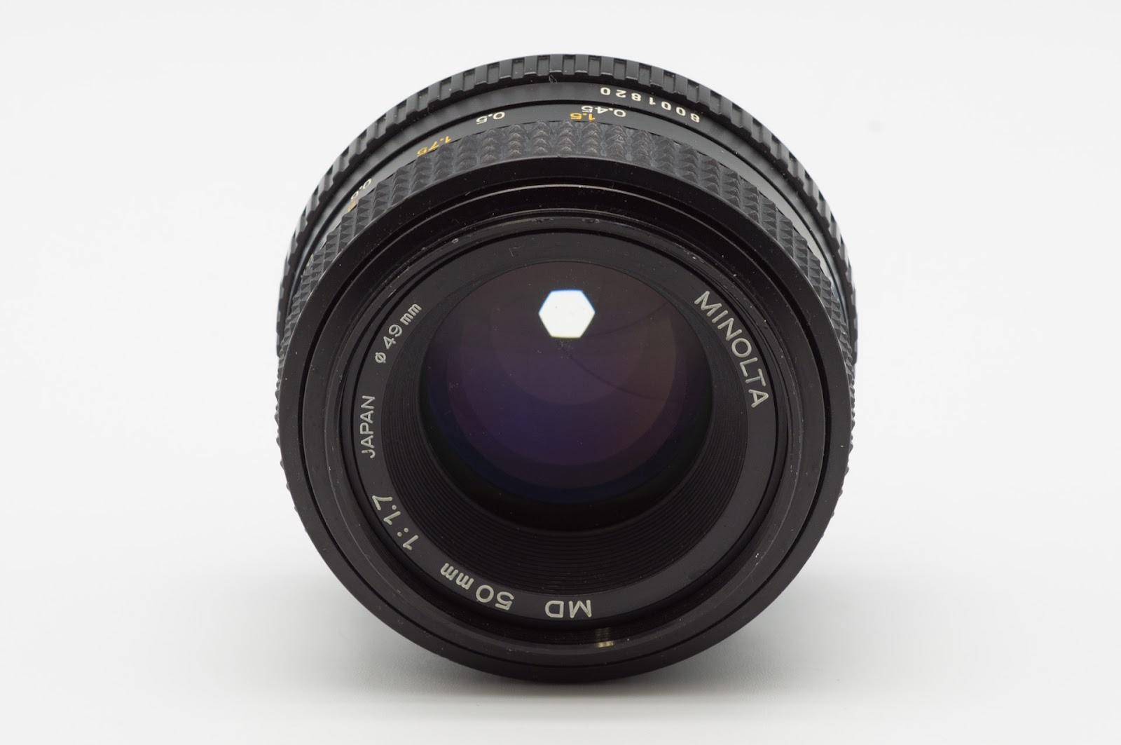 minolta 50mm f1 7 lens