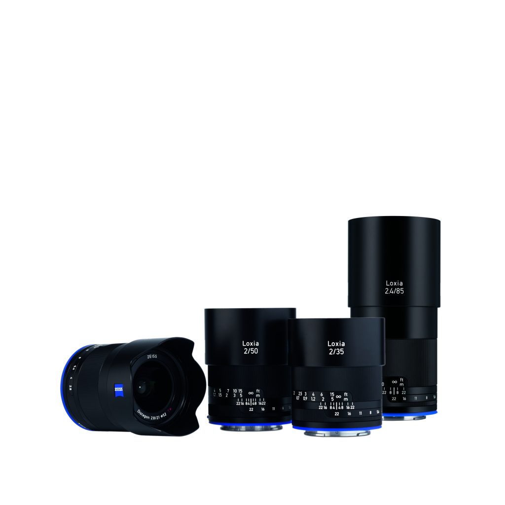 With the ZEISS Loxia 2.4/85, the ZEISS Loxia lens family has grown to four focal lengths and is therefore able to cover the focal length range from 21mm to 85mm.
